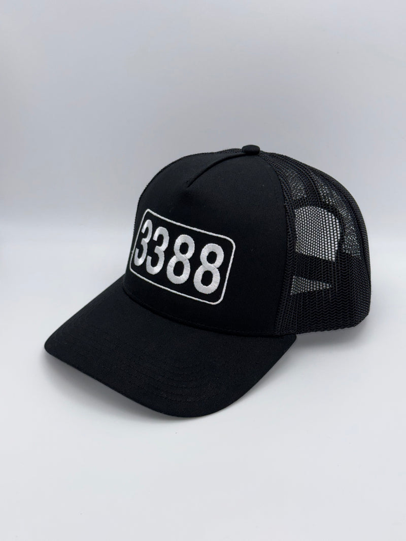 Full signature “3338” Trucker cap