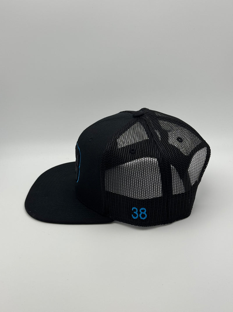 The 38 3D Trucker Flat Snap Back