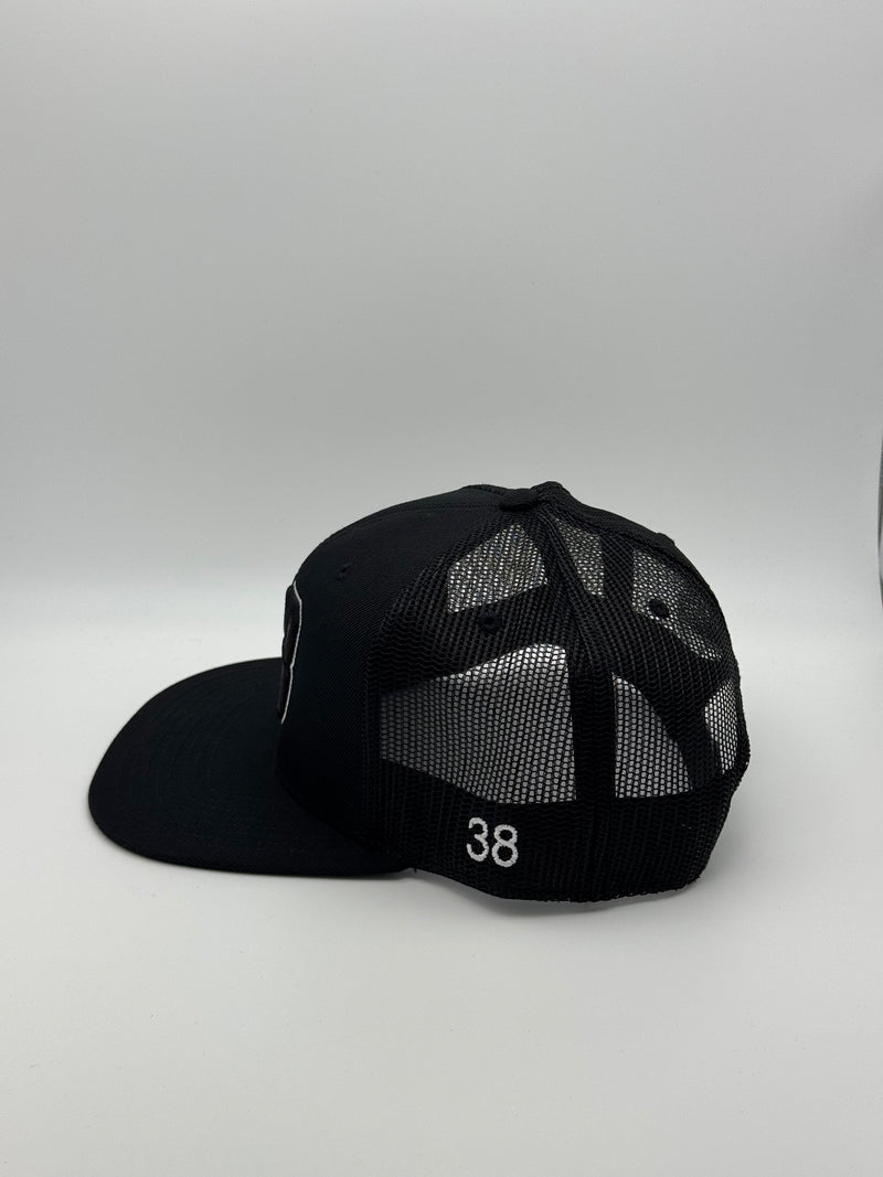 The 38 3D Trucker Flat Snap Back