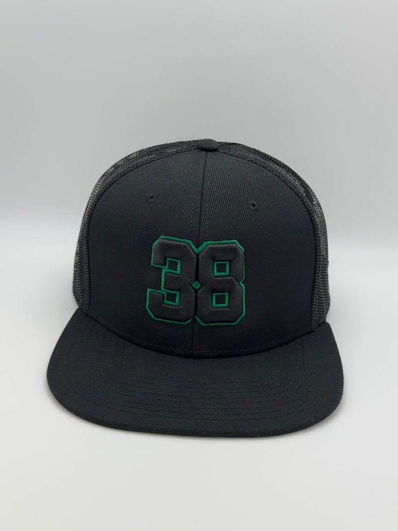 The 38 3D Trucker Flat Snap Back