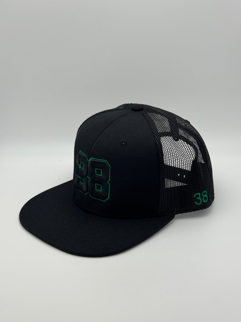 The 38 3D Trucker Flat Snap Back