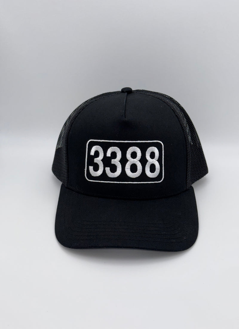 Full signature “3338” Trucker cap
