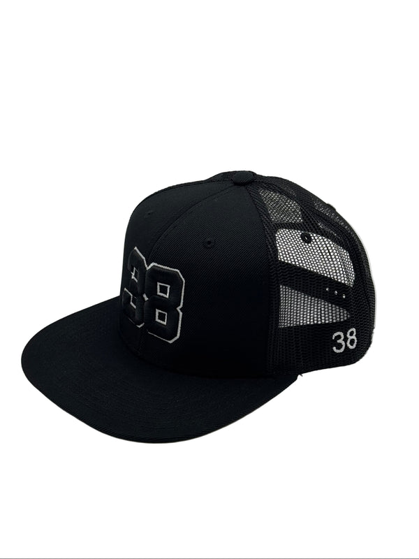 The 38 3D Trucker Flat Snap Back