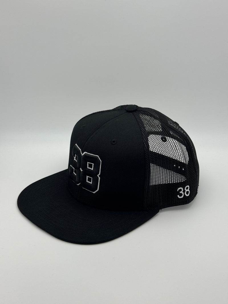 The 38 3D Trucker Flat Snap Back