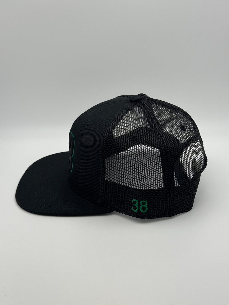 The 38 3D Trucker Flat Snap Back