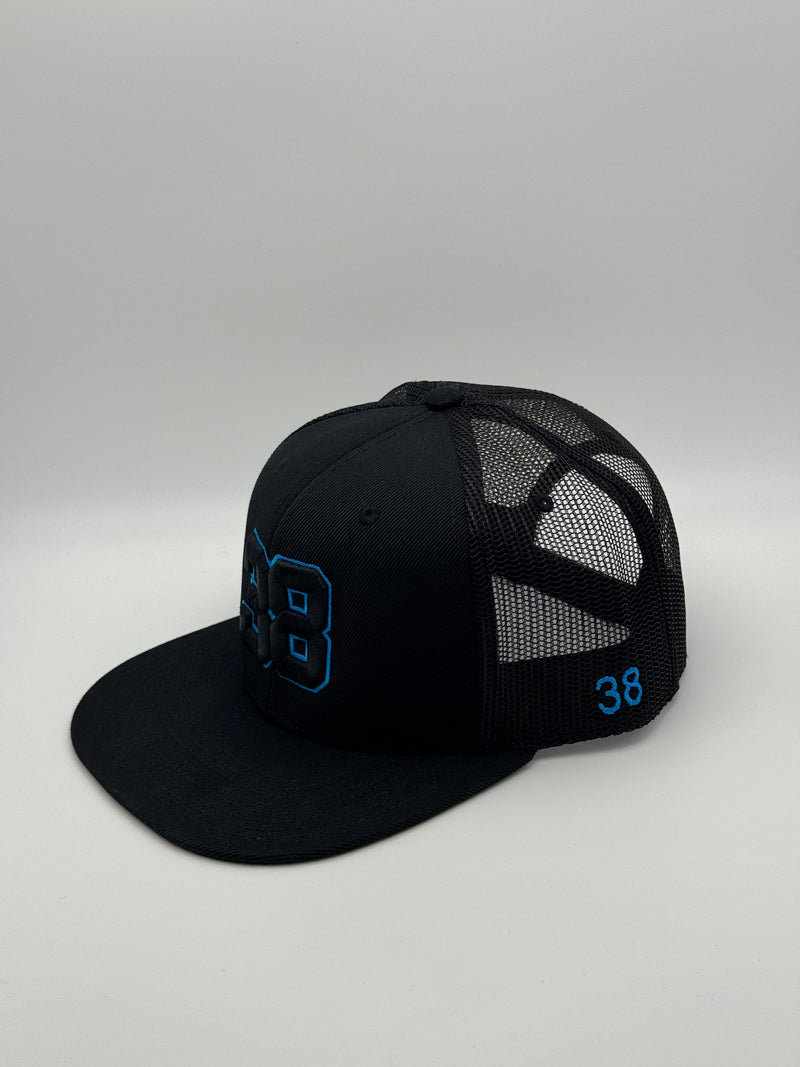 The 38 3D Trucker Flat Snap Back