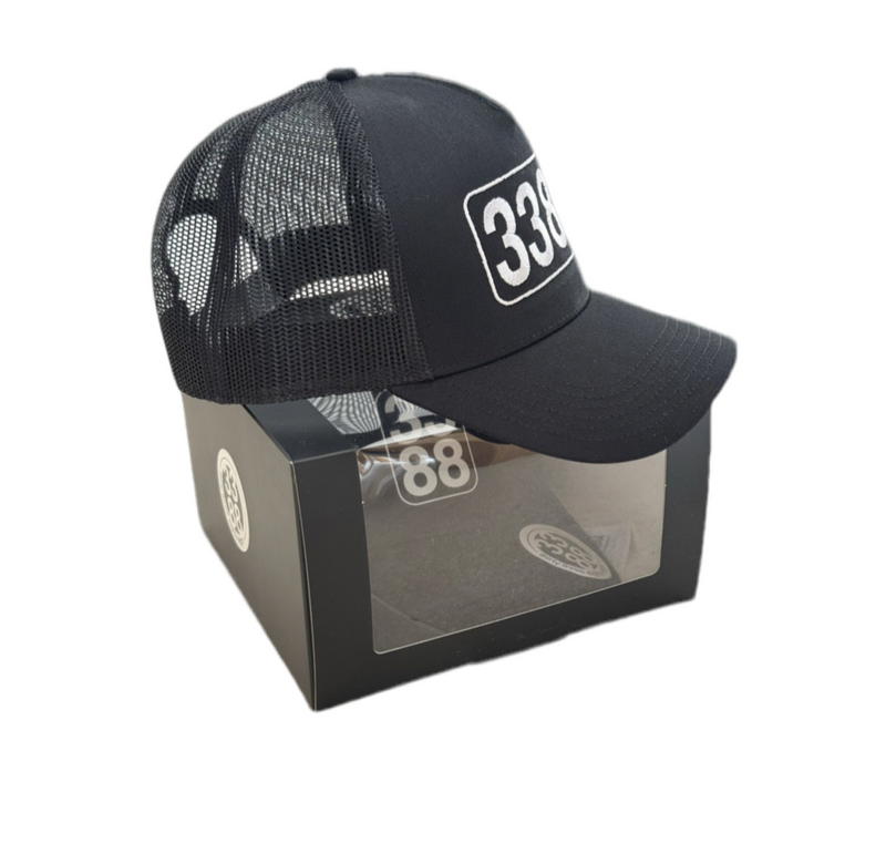 Full signature “3338” Trucker cap